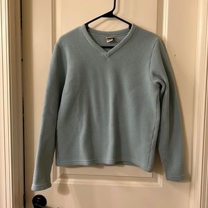 Light blue LL Bean fleece